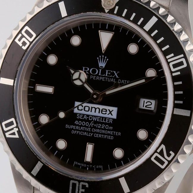 rolex sea dweller comex