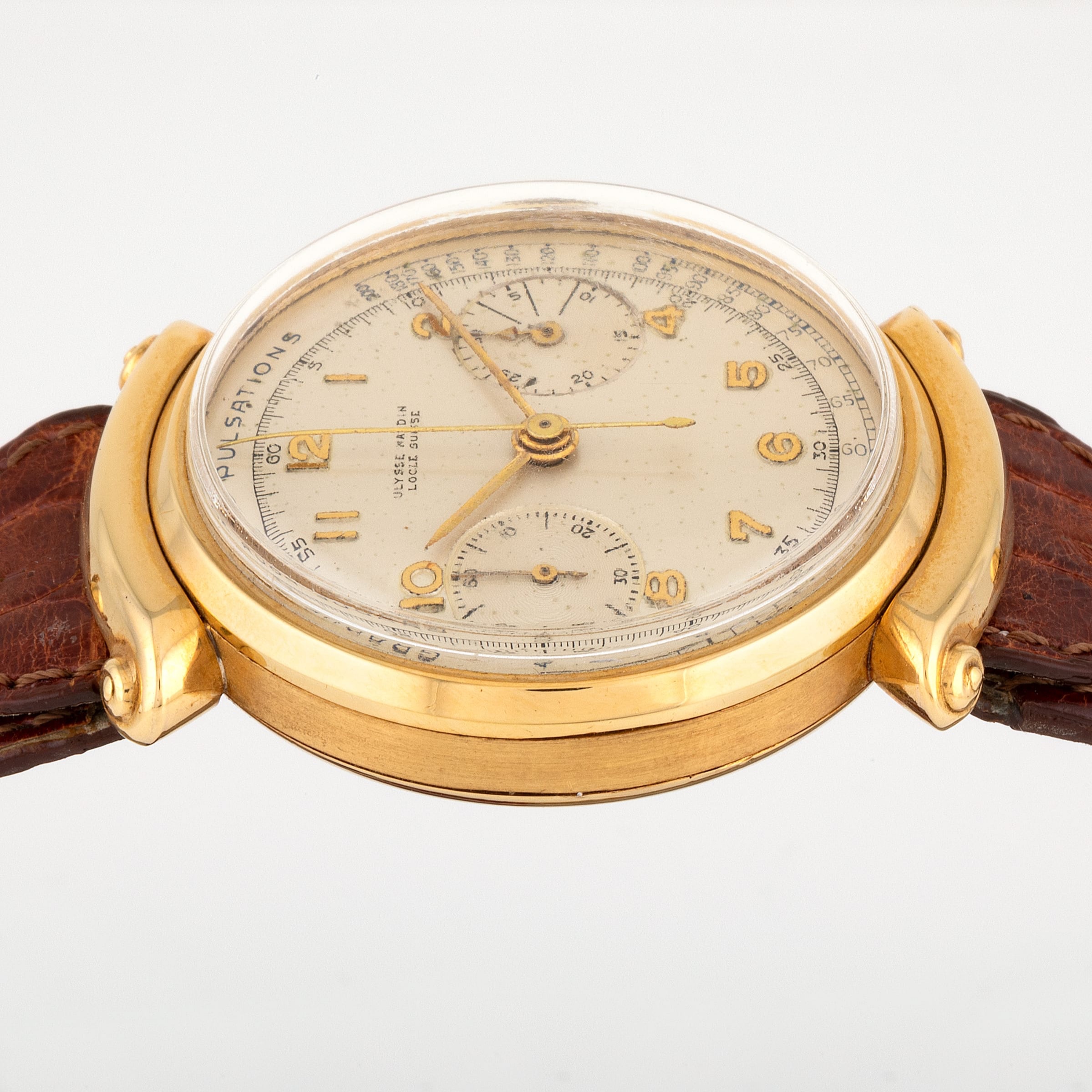 Ulysse Nardin, Very Fascinating Chronograph Wristwatch… | Lot 110 ...