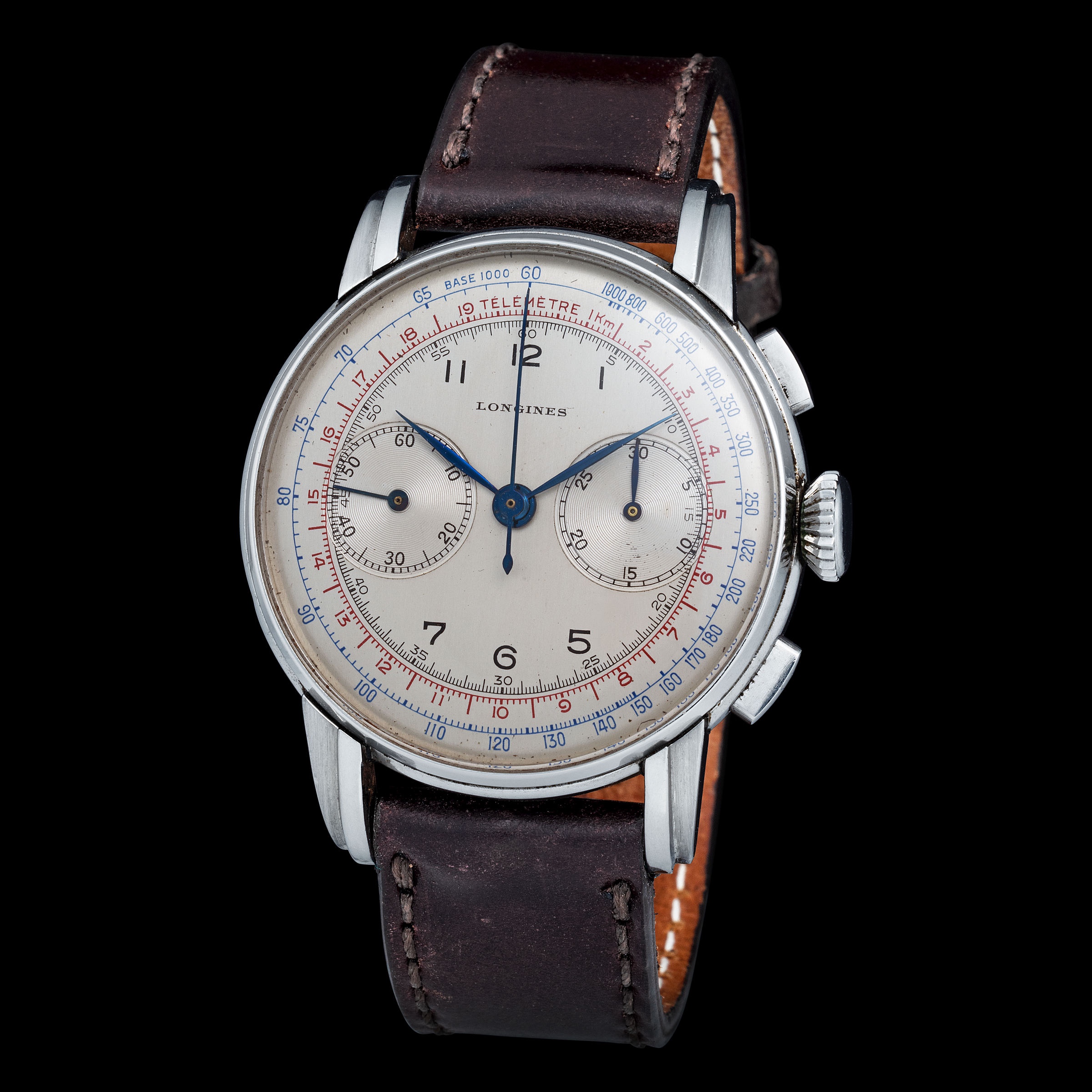 Longines Fine and Esteemed 30Ch Flyback Lot 251 Exclusive